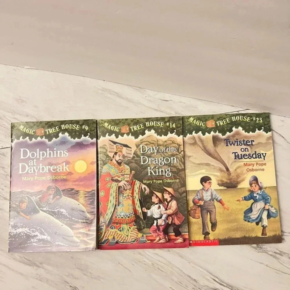 Lot Of 3 Magic Tree House Books #9 #14 #23 Mary Pope Osborne - Picture 1 of 11